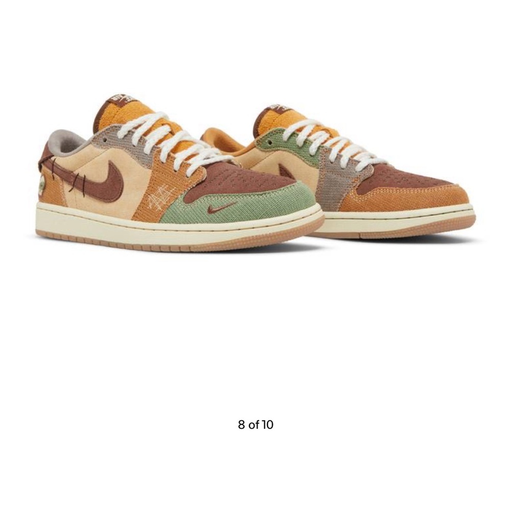 NIKE Zion Williamson x Air Jordan 1 Retro Low OG Voodoo